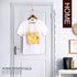 Hotop 2 Pcs Over The Door Hooks, Sturdy Valet Hanger for Clothes, Coats, Towels, Scarves, Champagne Gold