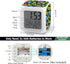 ZonleeApex 7 (3.15x3.15x3.15 inch) Alarm Clock with Joysticks Print for Boys Girls, Game-Themed Kids Alarms, Digital