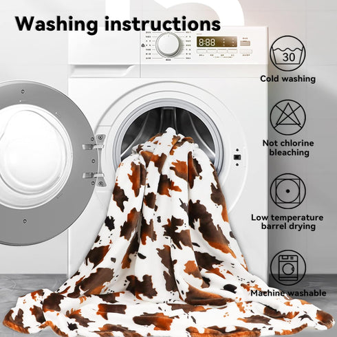 Cozy 60x80 inches Twin Blanket for Travel, Lightweight Plush Soft Warm Fleece Throw Blanket for Bed, Couch, Sofa