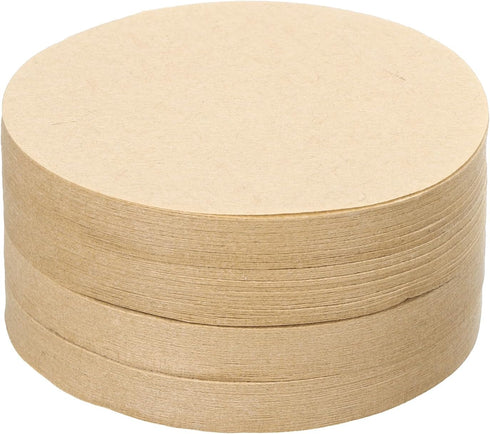 uxcell 600Pcs Coffee Filters, 70mm Disposable Round Paper Filter for Home Office Use, Pour Over and Drip Coffee
