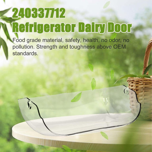 240337712 Refrigerator Dairy Door Compatible with Kenmore, Dairy Bin Cover Replacement