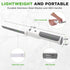 NutriChef Cordless Electric Knife | Lightweight with Contoured Grip Handle | Carve Turkey, Meats, Bread, Cheese & More