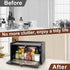 Countertop Sunhoo Bread Box for Kitchen Storage Wooden Breadbox Holder Container Morden Rustic Fresh Bread Keeper