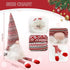 Gnome Christmas Tree Topper, Plush Santa Gnomes Christmas Ornaments Decoration