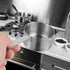 Hemoton Mini Sauce Pan Stainless Steel Butter Warmer Pot Milk Warmer Pot Chocolate Melting Pot Coffee Warmer 80ml Mini Butter Melting Pot Small Sauce Pan for Stove Top by Hemoton