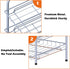 MOOACE Can Rack Organizer, 2 in 1 Can Storage Dispenser, Holds up to 72 Cans, Pantry Kitchen Cabinet