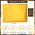 200 7.5 6 Inch Packing Tanlade Pcs Gold Chocolate Bar Wrappers Bulk with Thick Paper Backing, x Aluminum Foil Candy