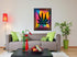 ICC Weed Tapestry, Marijuana Wall Hanging, Cannabis Hippie Decor, Small Hippie Rasta Ganja Tapestries