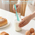 4 Spatula,10 Inch 4Pcs) Pcs Silicone Jar Jam Spreader for Peanut Butter,Heat-Resistant Food-Grade Jar Blender,Kitchen