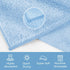 12 Pack, 12x12 Inch, HOMEXCEL Microfiber Washcloths Highly Absorbent and Soft Face Towel, Multi-Purpose Wash Cloths