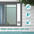 Portable Air Conditioner Window Kit with Foam Insulation, Adjustable Seal Panels for AC Hose, Fits Single Double Hung