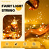 6 Pack 7ft 20LED HXWEIYE Fairy Lights Battery Operated with Remote & Timer, Mini Firefly Starry Lights Mason Jar Lights