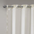 Sun Smart Blakesly Blackout Curtains, 50" x 84", Ikat Print, Thermal Insulated Light Blocking Drape