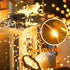 2Pack, 16FT 50LED LED Fairy Lights Battery Operated Warm White String Lights Silver Wire String Light Indoor Outdoor