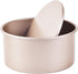 Round Cake Pan, Nonstick 6-Inch with Removable Loose Bottom Chiffon Bakeware, Champagne Gold