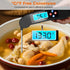 Digital Talking Thermometer - Waterproof Instant Read Food Thermometer with Backlight & Probe for Cooking and Grilling