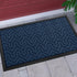 Yimobra Door Mat - All-Season Outdoor Indoor Sturdy Doormat for Home Entrance, Heavy Duty Non Slip, Blue 29.5 x 17 Inch
