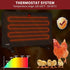100W/200W 2-Way (PH200) Chicken Coop Heater, High-Power Brooder Heater for Chicks, Mounting Chick Heating Plate