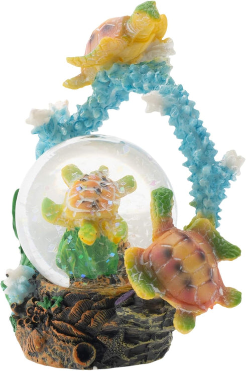 Swimming 45MM Elanze Designs Sea Turtle Friends Magical Whimsical Tabletop Dresser Nightstand Figurine Miniature Sturdy