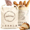 Aofmee Beeswax Bread Bags for Homemade Bread & Sourdough, 2 Pack Reusable