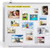Magnetic Picture Frames, 4 Pack for 8.5 x 11 Photos, Perfect for Displaying Artworks on Fridge
