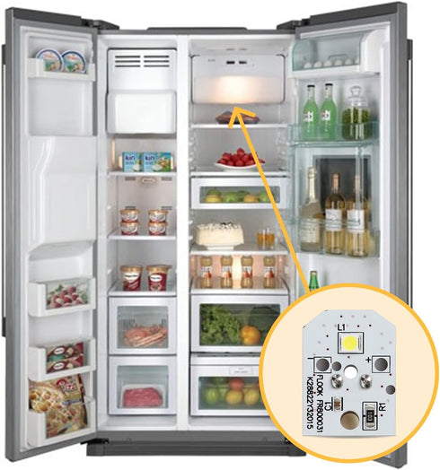 WR55X11132 LED Lamp Replacement for GE Refrigerator - Fits WR55X25754 WR55X30602