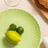 Set 6, 10.5", HOMBENE Heartbeat Dinner Plates of Porcelain Plate, Snack, Ice Cream, Waffles Dinner,Salad Plate