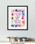 Wall Decor Art Print - Cupcakes Are Muffins That Believed In Miracles - 8x10 Unframed Baking-Themed Gift for Bakers