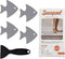 Bathtub Stickers Non-Slip, 24 PCS Safety Shower Treads with Premium Scraper, Gray