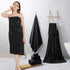 8 Set Black,2 Sheets,2 4 600 Set Hailea Piece Oversized Bath Towels Extra Large Bath Hand Towels and Washcloths GSM