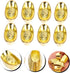 20pcs Chinese Wealth Iron Ingot Home D cor i Ching Feng Shui Citrine Yuan Bao Statue Lucky Money Mini Zinc Alloy