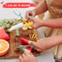 Kids Chef Knife Set for Real Cooking with Safe Finger Guard, Stainless Steel Blade, Kid-Friendly