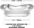 CairnCovers Glass Whiskey Glassware Lids - Glass Cap for Whisky Tasting Glasses by Cairn Craft (6 CairnCover Lids with