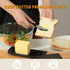 Countertop, 1 Black Butter Dish, Butter Dish With Lid for Unbreakable Butter Keeper With Lid and Knife, Butter Holder