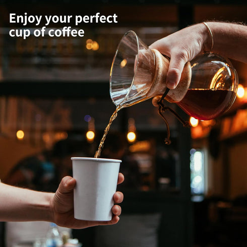 Subjectthree 8 Cup Classic Series Pour Over Coffee Maker, High Heat Resistant