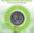 WORKPRO Garden Hose Nozzle - Water Sprayer with 10 Adjustable Water Patterns, High-Pressure Sprayer for Outdoor Watering
