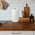 Blue Donuts Paper Towel Holder, Weighted Base for Easy One-Handed Tear, Modern Countertop Paper Towel Dispenser