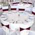50 Kinlop Pcs Spandex Chair Sashes Bows Chair Bands Slider Sashes for Covers Elastic Bands Ties Without Buckle