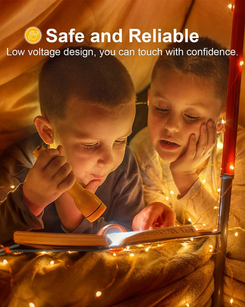 3pcs 9.8ft 30 8 Mini Fairy Lights Rechargeable, LED String Light Battery Operated, Modes with Timer, Removable Battery