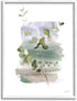 Stupell Industries Eucalyptus Herb Painting Framed Giclee Art by Roozbeh