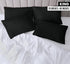 Utopia Bedding King Pillow Cases - 4 Pack Black Soft Brushed Microfiber Fabric, Envelope Closure, 20 x 40 Inches