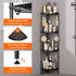 4 34 24 107 cm/13 9.5 42 inch Lifewit Floor Standing Shower Caddy Corner, Tier Plastic Shower Stand Rack