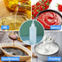 2 Pack 10 Oz (300ml) 2 Pack, DTDNZKN Condiment Squeeze Bottles, Leak Proof Refillable Condiment Container for Kitchen