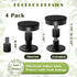 RAIHOMKIT 4 Pack Cabinets,30-68mm Headboard Stoppers,Adjustable Threaded Bed Frame Anti-Shake Tool,Bed Stoppers