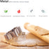 Christmas Cookie Cutters, 10 Pieces Large Metal Cutters - Gingerbread Man, Snowflake, Christmas Tree, and More