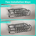 4 1 SUS304 HapiRm in Kitchen Organizers and Storage, Stainless Steel Brush Holder + Dish Cloth Hanger + Soap Rack +