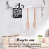 Stainless Steel Utensil Drying Rack, Silverware Draining Basket, Kitchen Dish Drying Rack (S-Black)