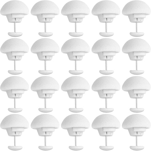20 Pcs White Duvet Clips for Comforter, Duvet Pins Set Keeps Comforter from Shifting, Quilt Decoration (White)