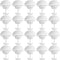 20 Pcs White Duvet Clips for Comforter, Duvet Pins Set Keeps Comforter from Shifting, Quilt Decoration (White)