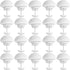 20 Pcs White Duvet Clips for Comforter, Duvet Pins Set Keeps Comforter from Shifting, Quilt Decoration (White)